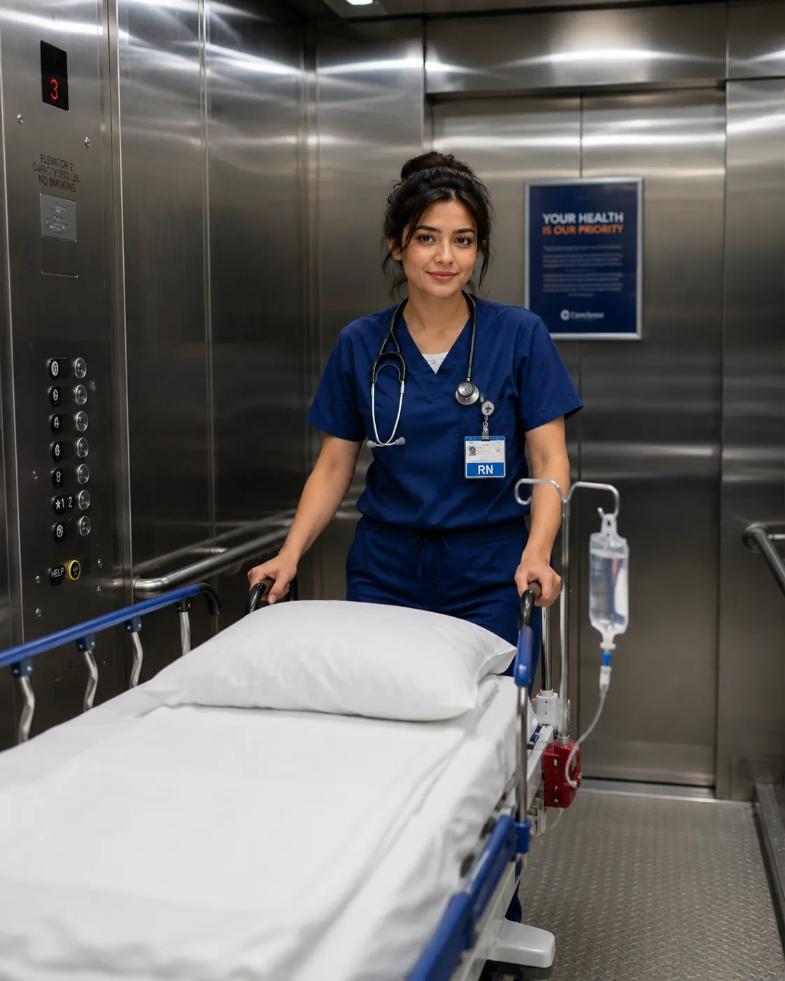 Medical Lift Interior
